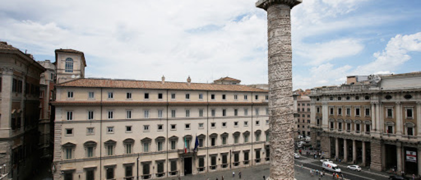 Palazzo Chigi sede del Governo